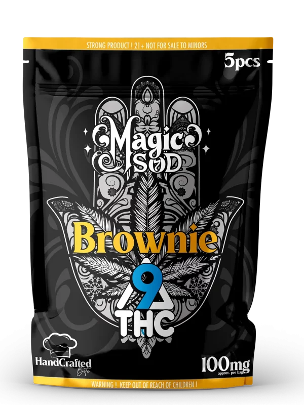 Brownie Delta 9 THC 100mg