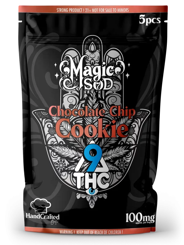 Chocolate Chip Cookie Delta 9 THC 100mg