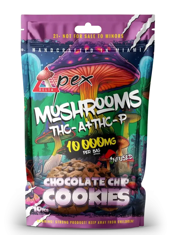 Chocolate Chip Cookies Mushroom THC-A + THC-P 10 000mg